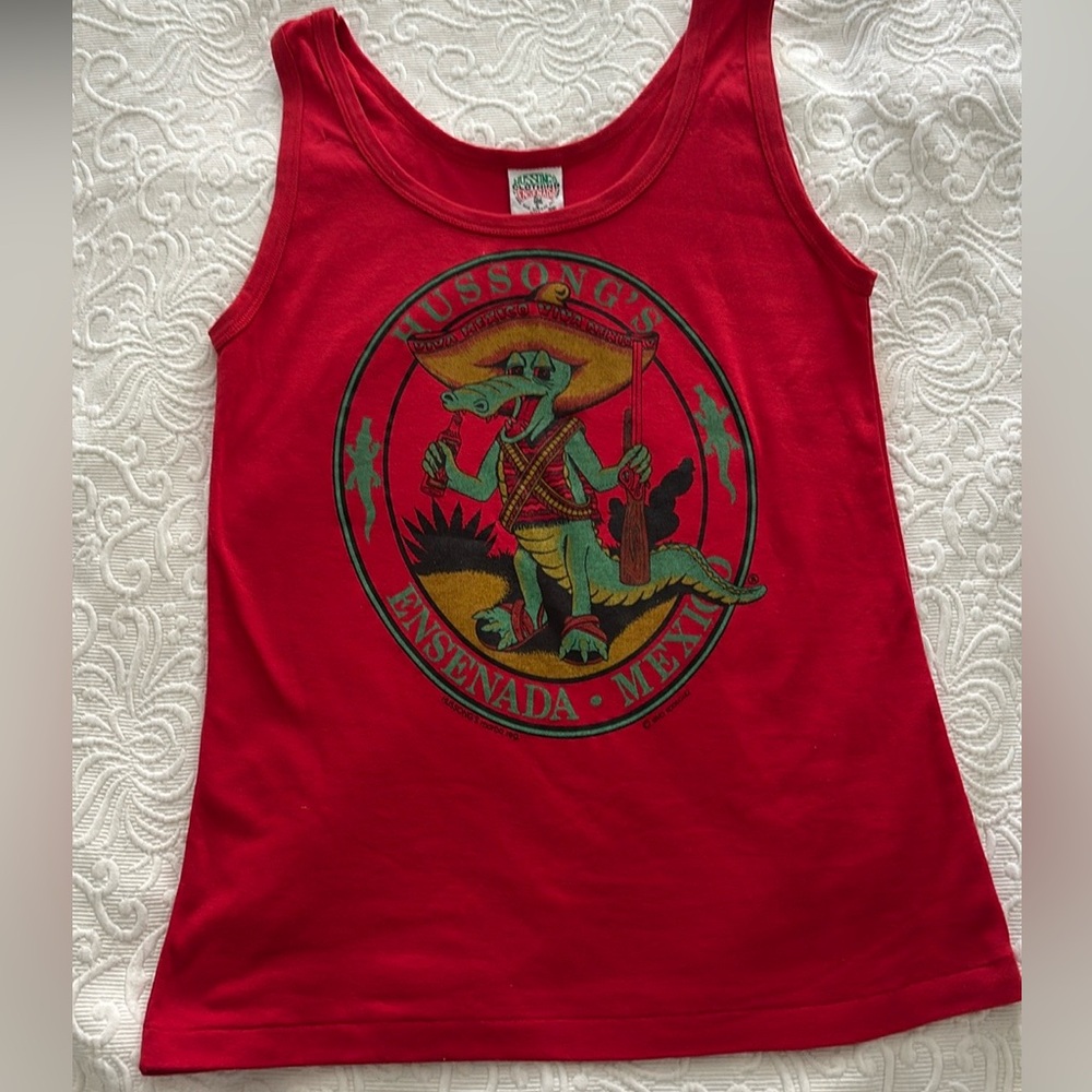 Fabulous HUSSONG’S CANTINA Ensenada 🇲🇽 Mexico UNISEX Tank Top